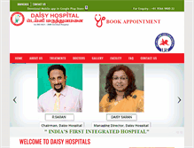 Tablet Screenshot of daisyhospitals.com